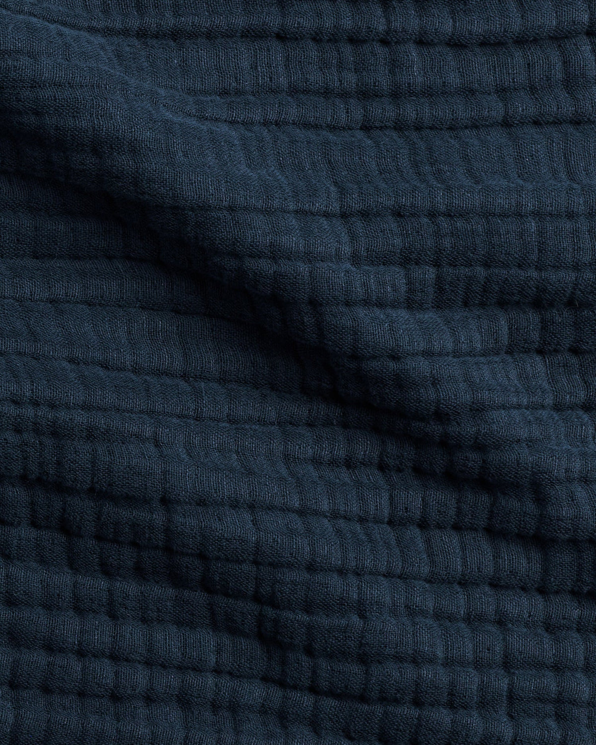 Cloud Linen Gauze Throw (Ink) - Image 3