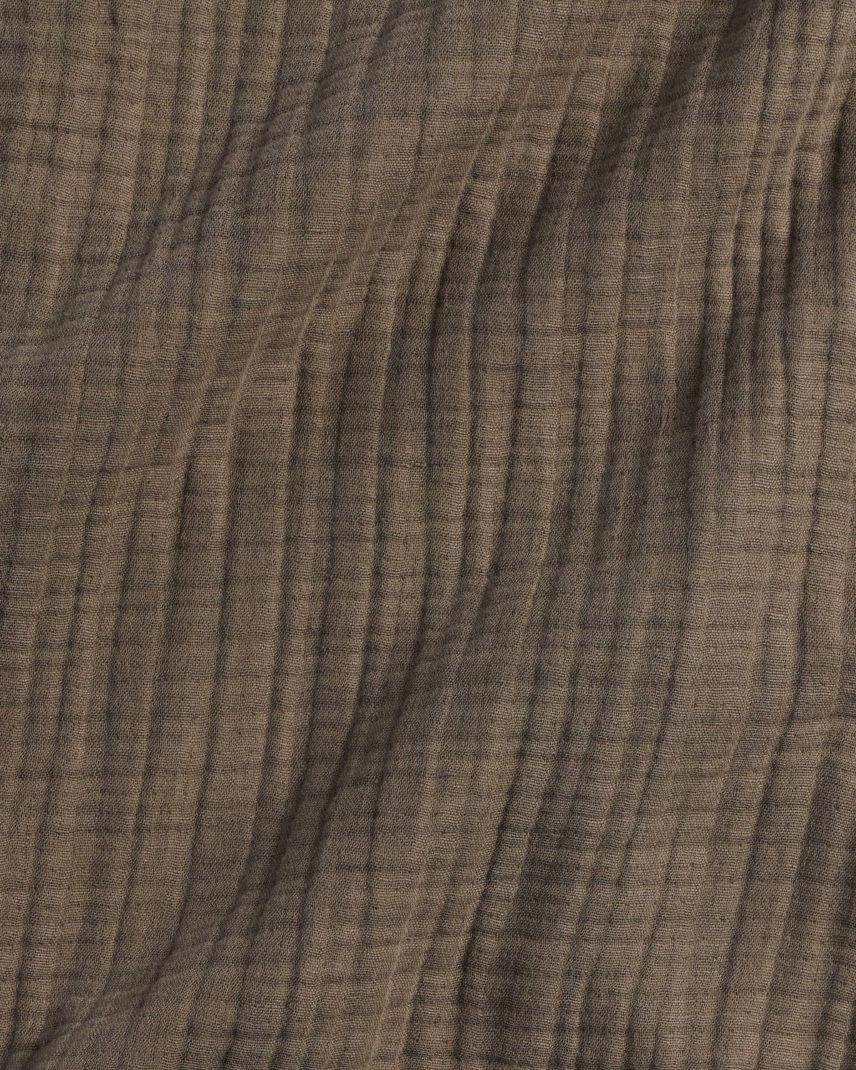 Cloud Linen Gauze Throw (Warm Grey) - Image 3
