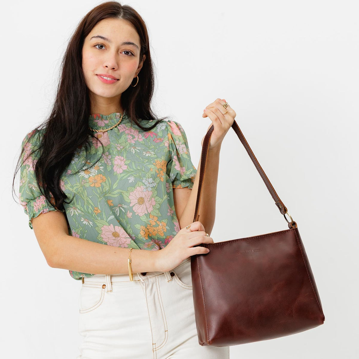 'Almost Perfect' Triangle Shoulder Bag - Image 100