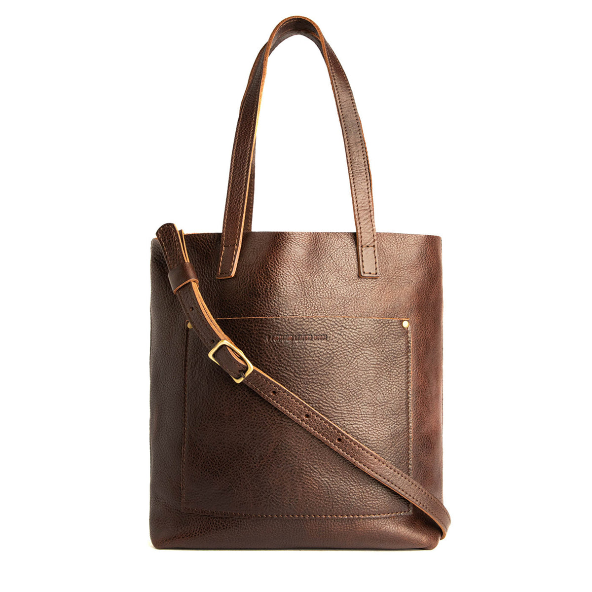 'Almost Perfect' Crossbody Tote - Coldbrew