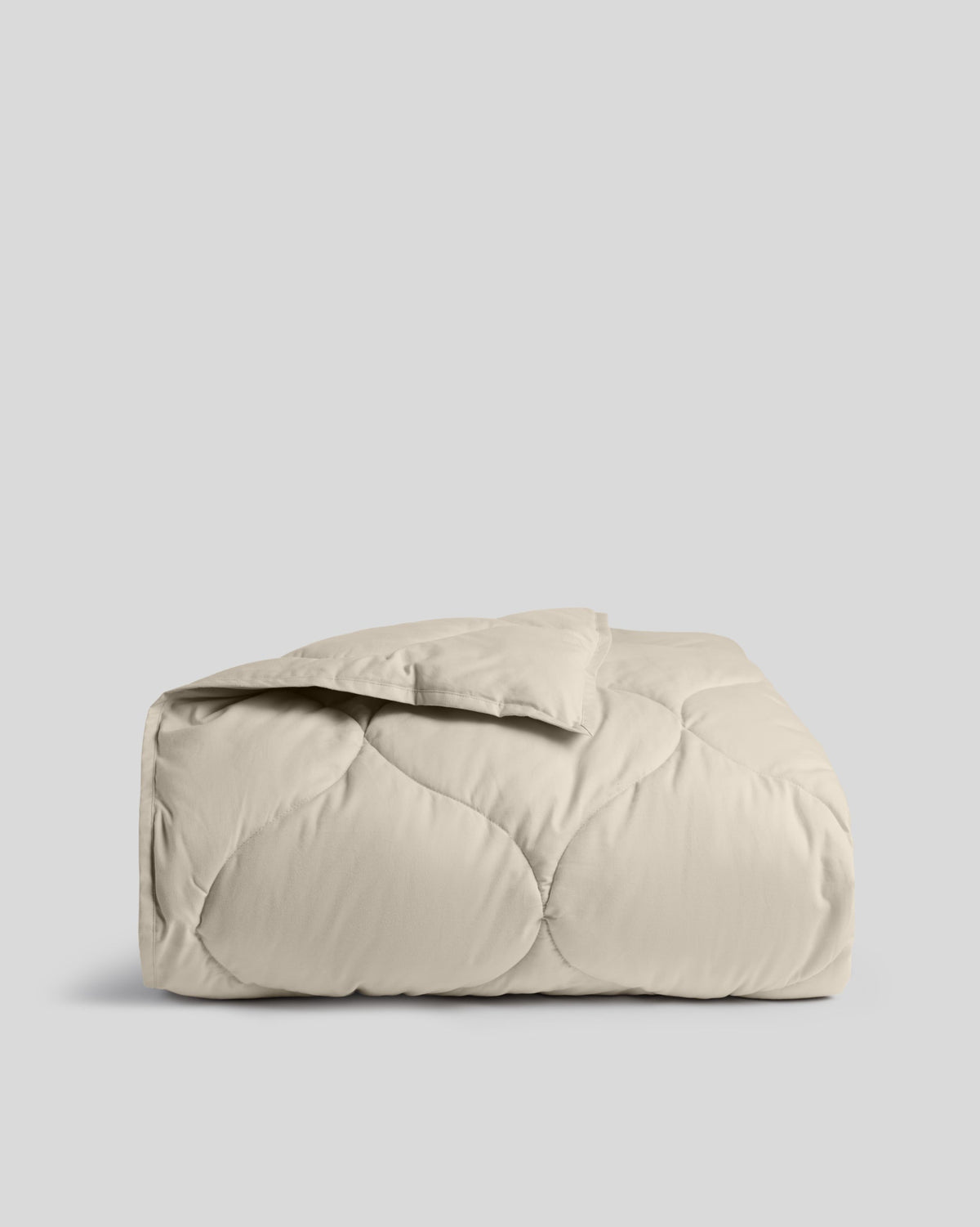 Cotton Drift Comforter (Bone)
