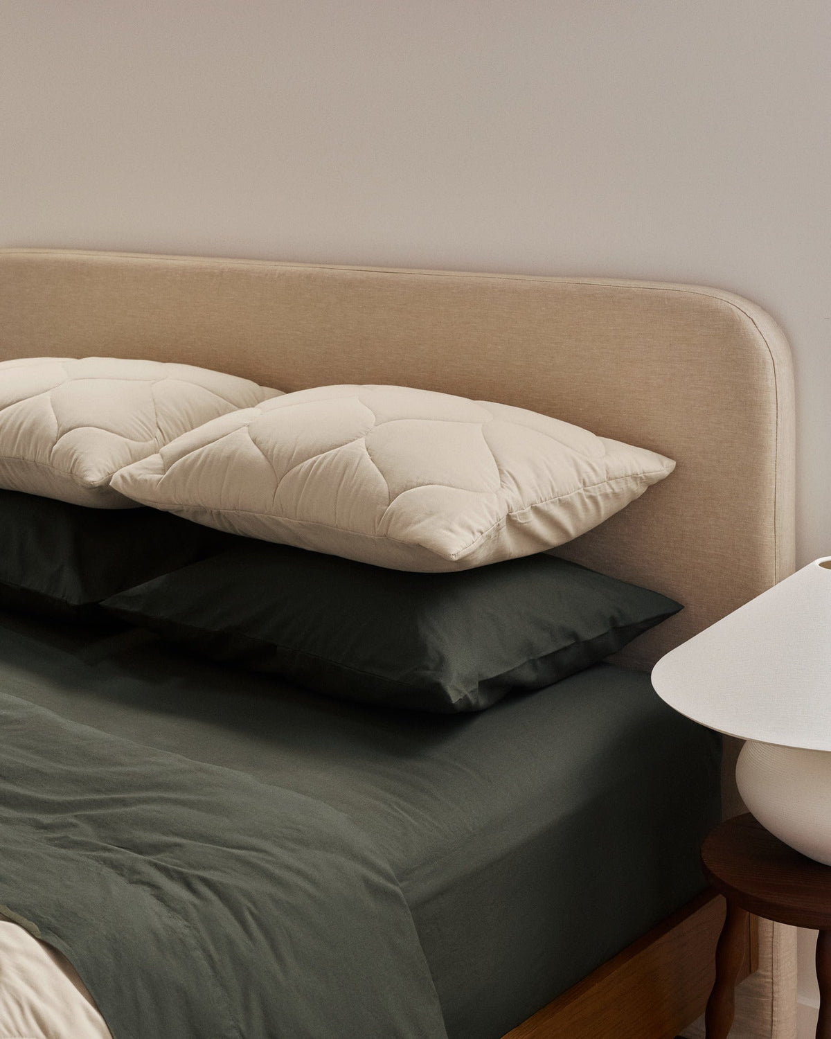 Percale Pillowcase Set (Evergreen) - Image 5