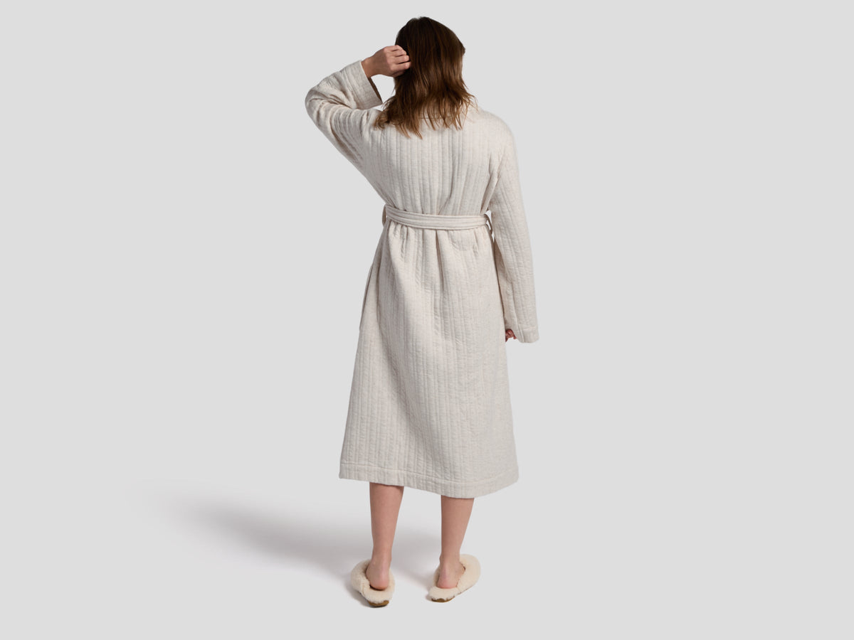 Cozy Knit Robe (Natural) - Image 4