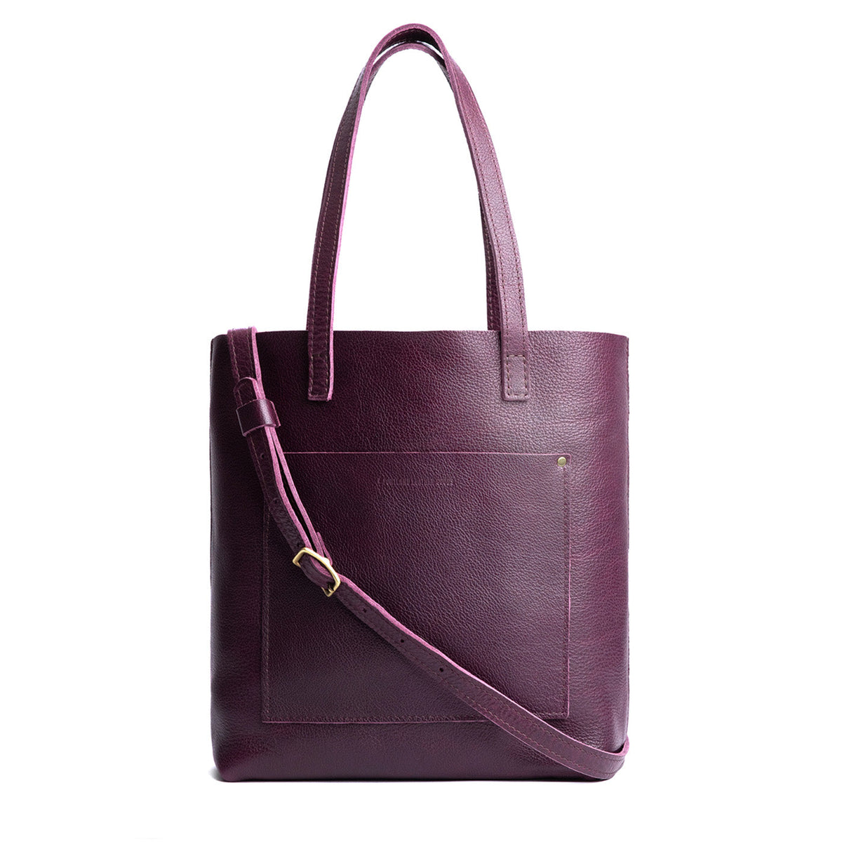 'Almost Perfect' Crossbody Tote - Plum