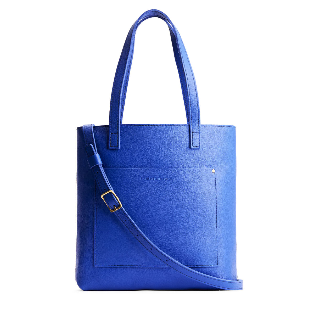 'Almost Perfect' Crossbody Tote - Astro Blue / Zipper