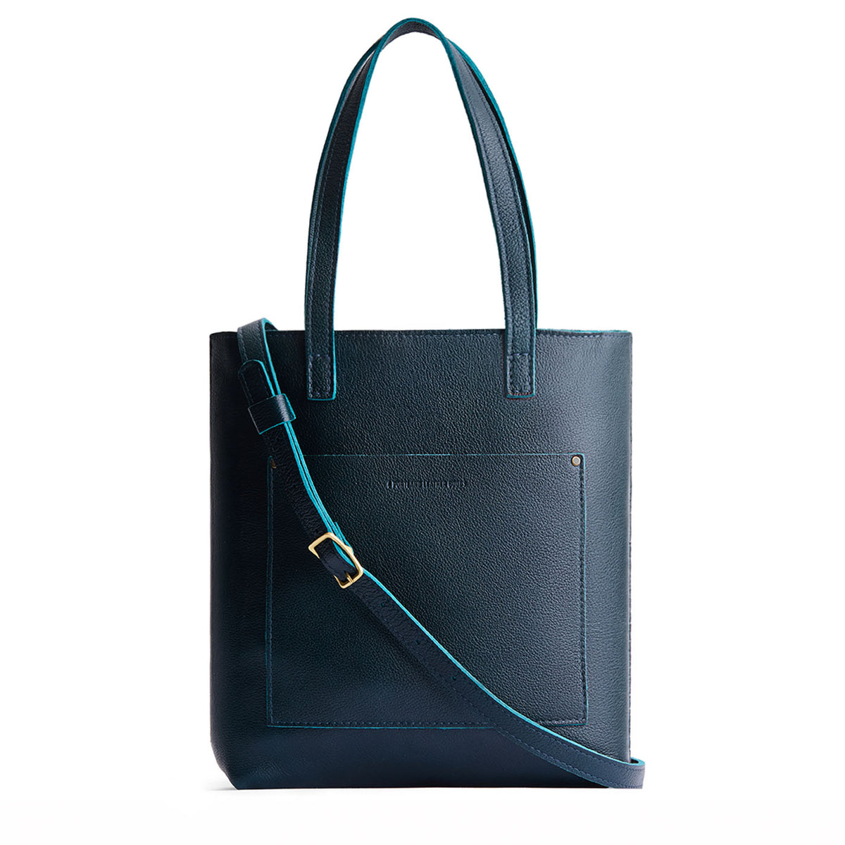 'Almost Perfect' Crossbody Tote - Boreal / Zipper