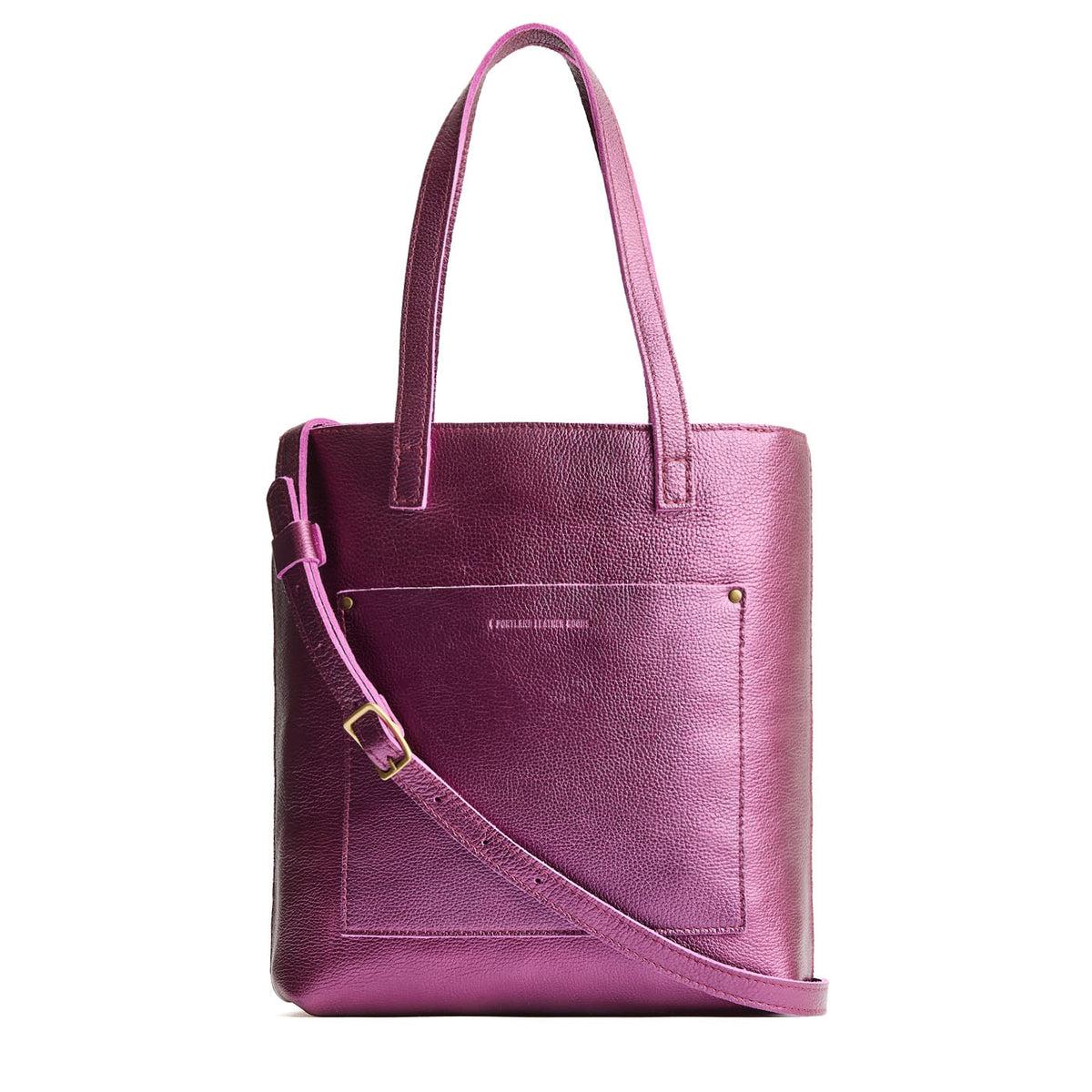 'Almost Perfect' Crossbody Tote - Ultra Violet / Zipper