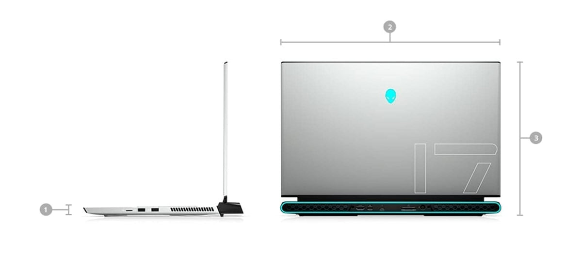 Alienware M17 R4 - i9-10980HK - 32GB RAM - RTX 3070 - 512GB / 4TB SSD - Image 2