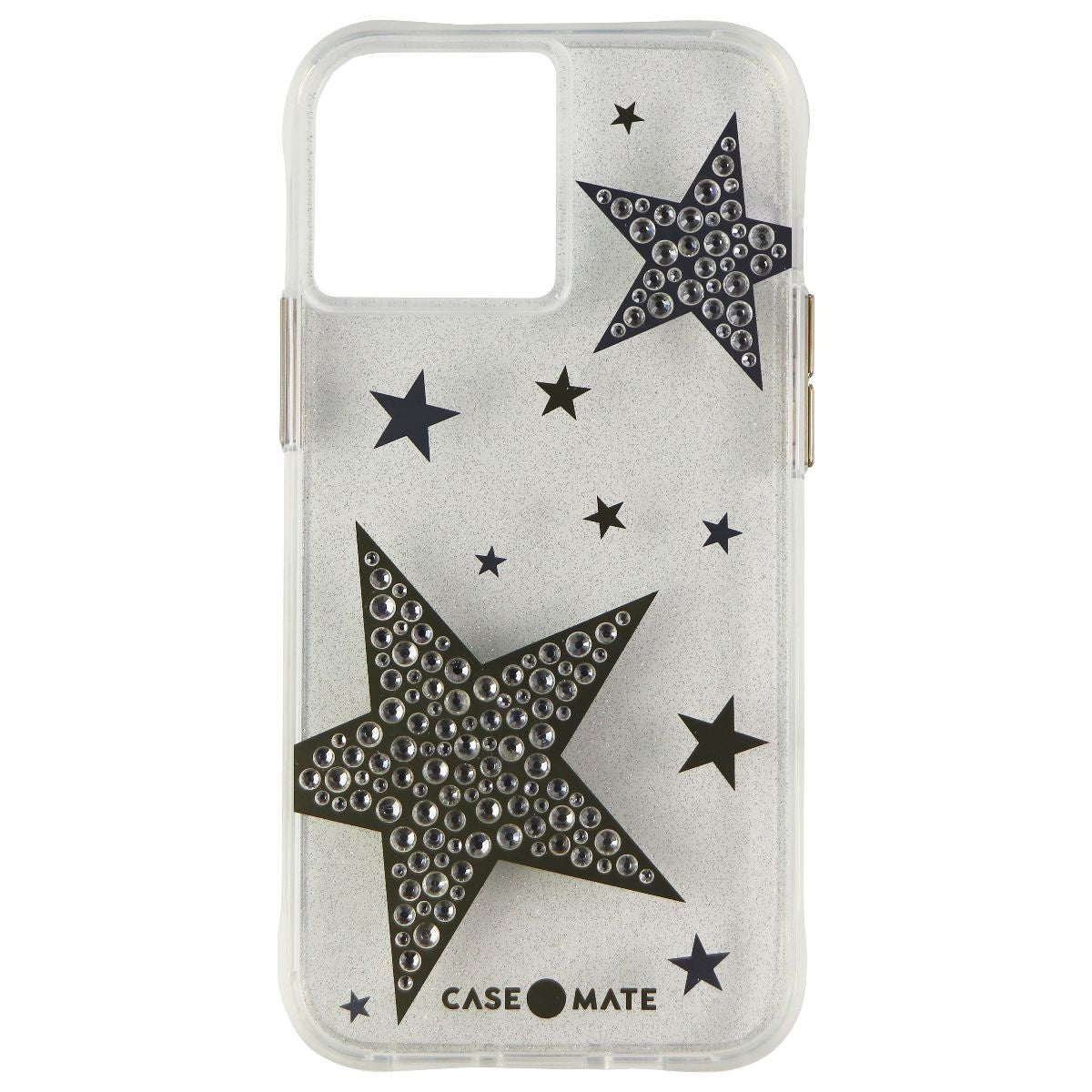 Case-Mate Sheer Superstar Case for iPhone 13 Pro Max - Clear/Rhinestone Stars - New - Image 3