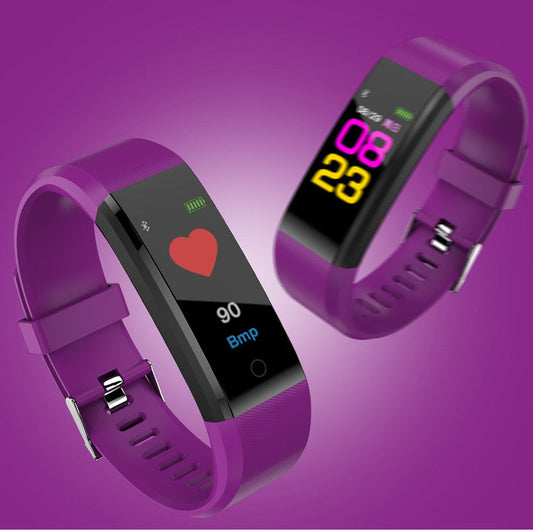 Men & Women Smart Blood Pressure & Heart Rate Fitness Bracelet