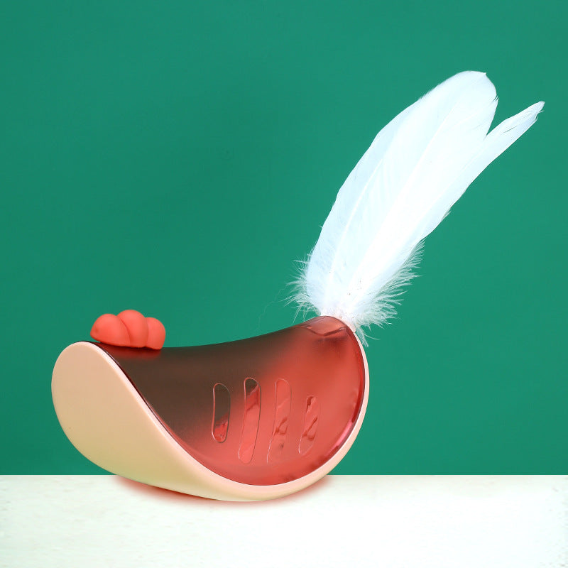 Interactive Cat Toy Tumbler - Pink