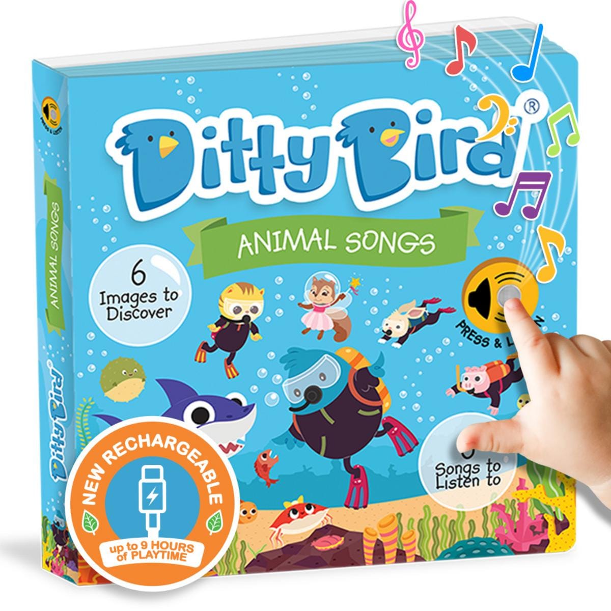 Ditty Bird Musical Books - Animal Songs - Image 10