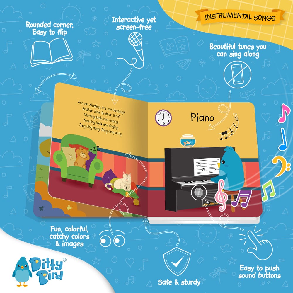 Ditty Bird Musical Books - Instrumental Songs - Image 4