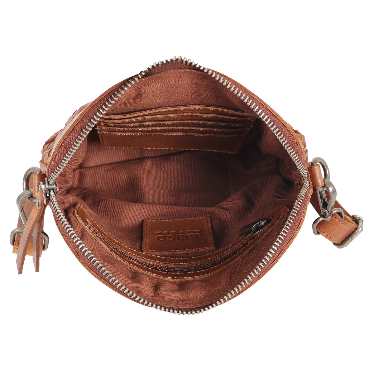 Coast Leather Crossbody Bag - Image 2