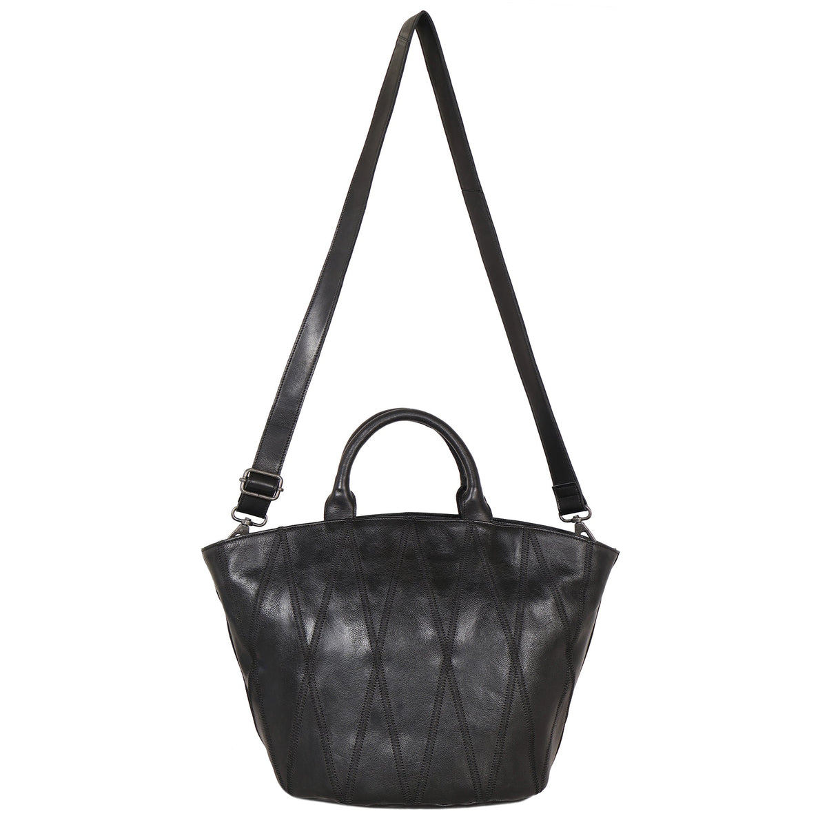 Claudia Diamond Leather Crossbody Bag - Image 30