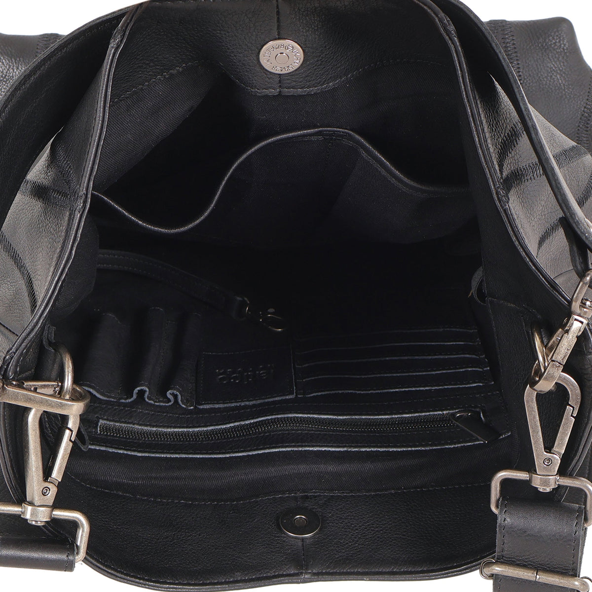 Bree Diamond Leather Shoulder Bag - Image 10