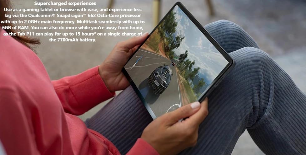 Lenovo Tab P11 Tablet 11" Screen 4GB RAM, 64GB Storage - ZA7R0118US - Image 7