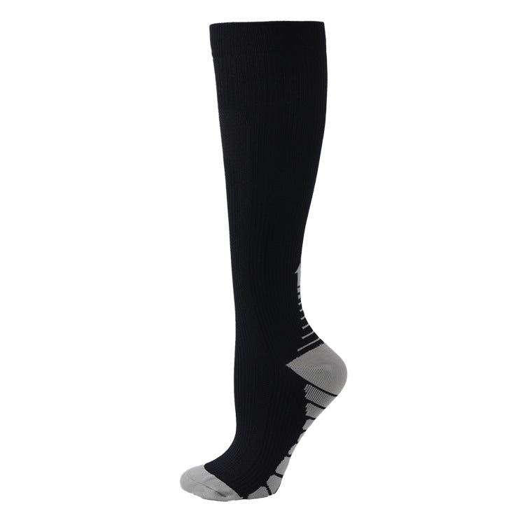 Unisex Sports Mid-Height Compression Socks - Black Arrow