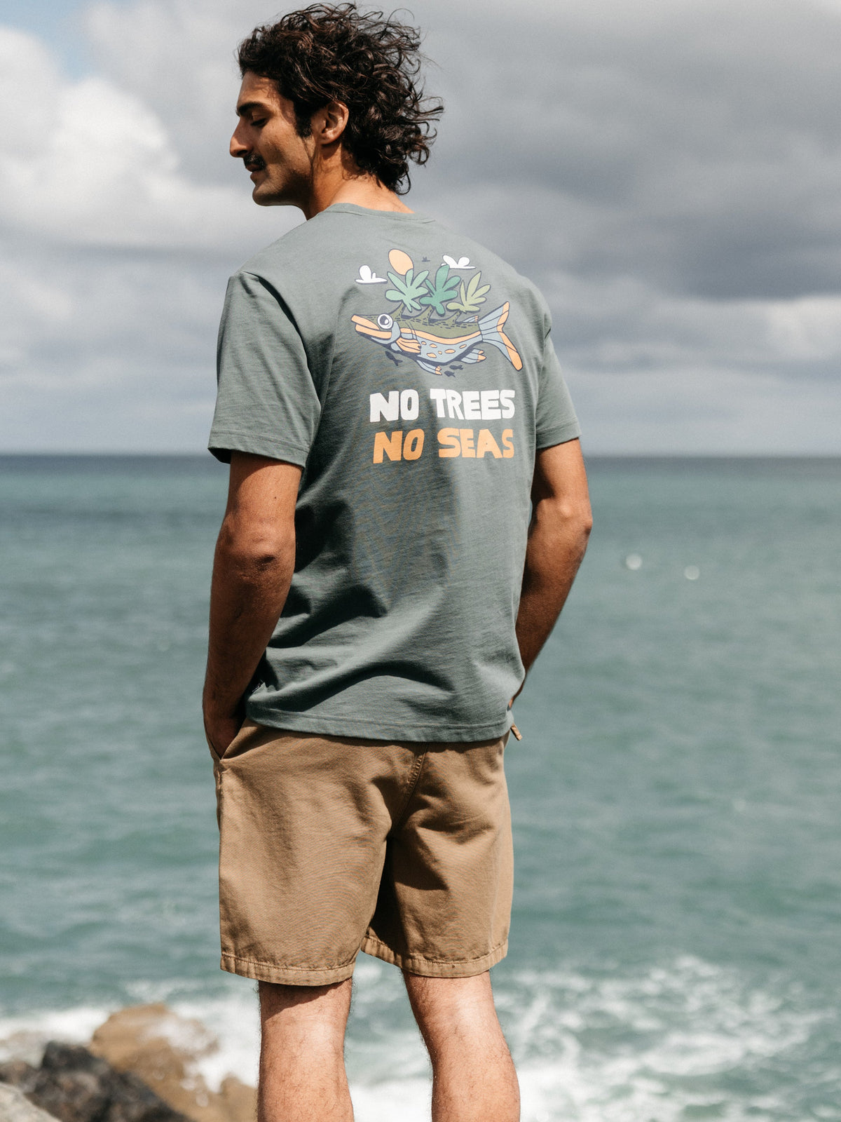 Men's No Trees No Seas T-shirt - Image 3
