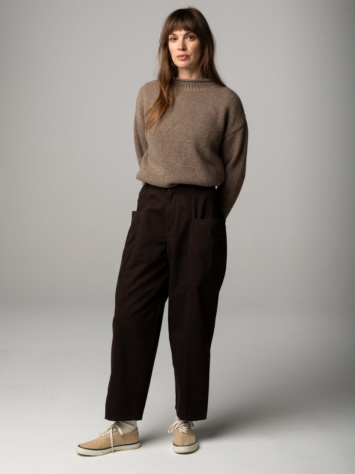 Women's Croft Workwear Barrel Trouser - Image 3