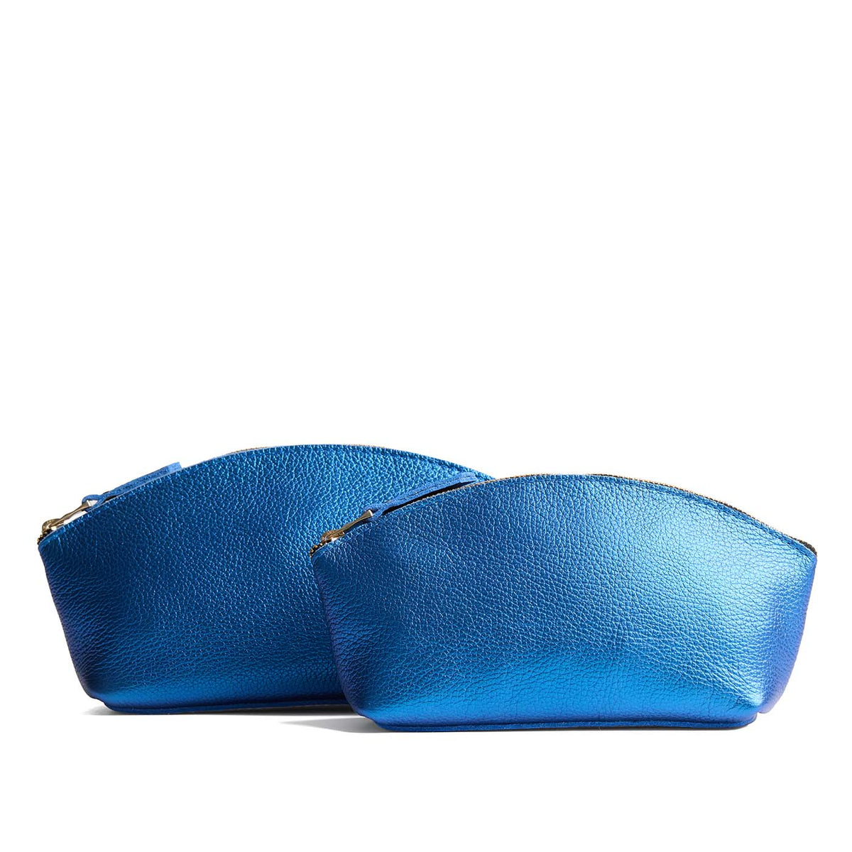 'Almost Perfect' Eclipse Makeup Bag - Comet Blue