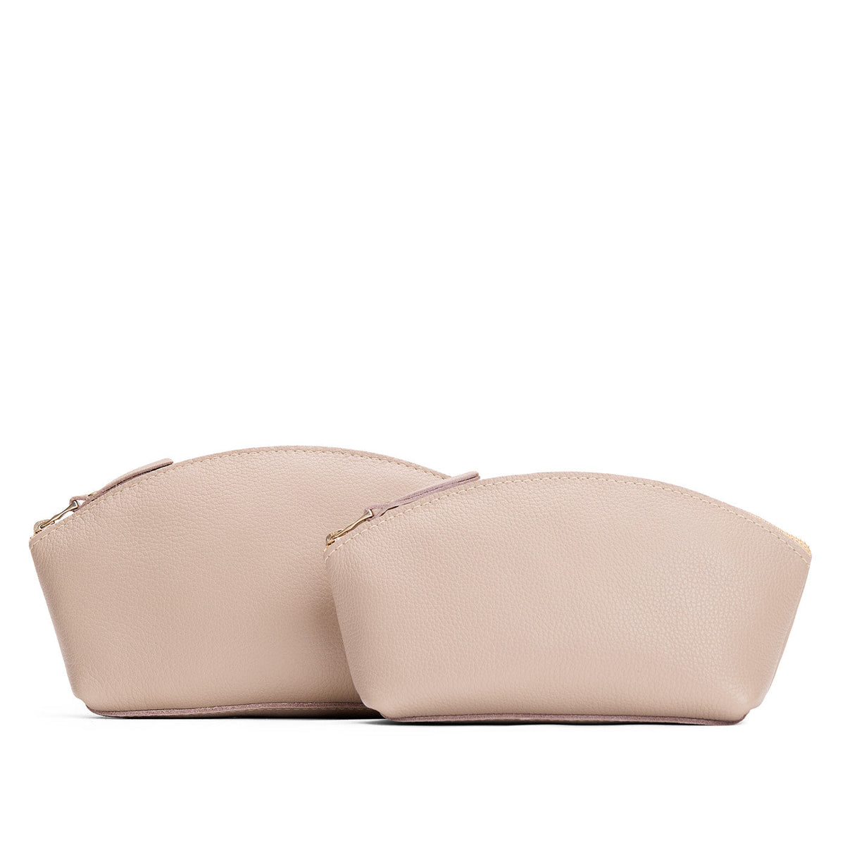 'Almost Perfect' Eclipse Makeup Bag - Oatmilk