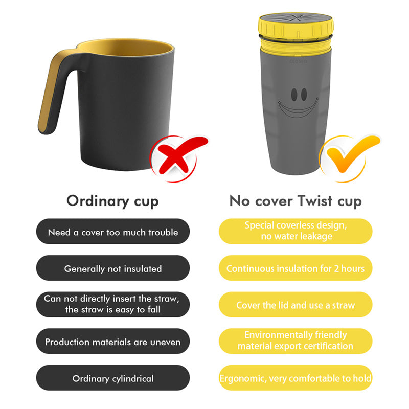 No Cover Twist Cup - Image 4