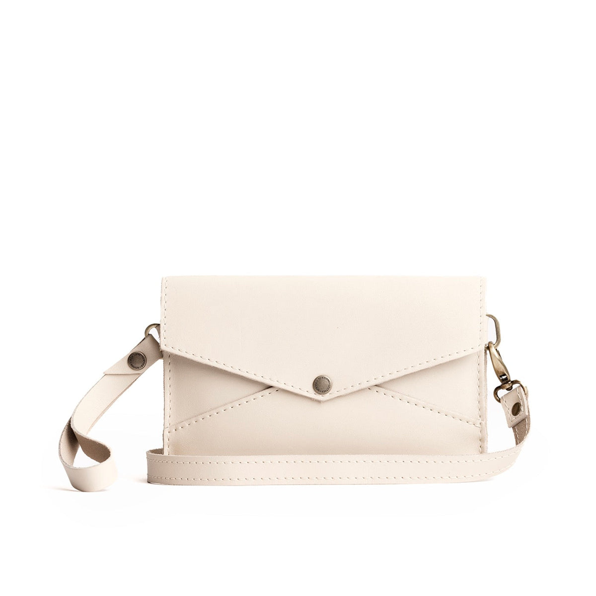 Almost Perfect' Envelope Convertible Crossbody - Bone
