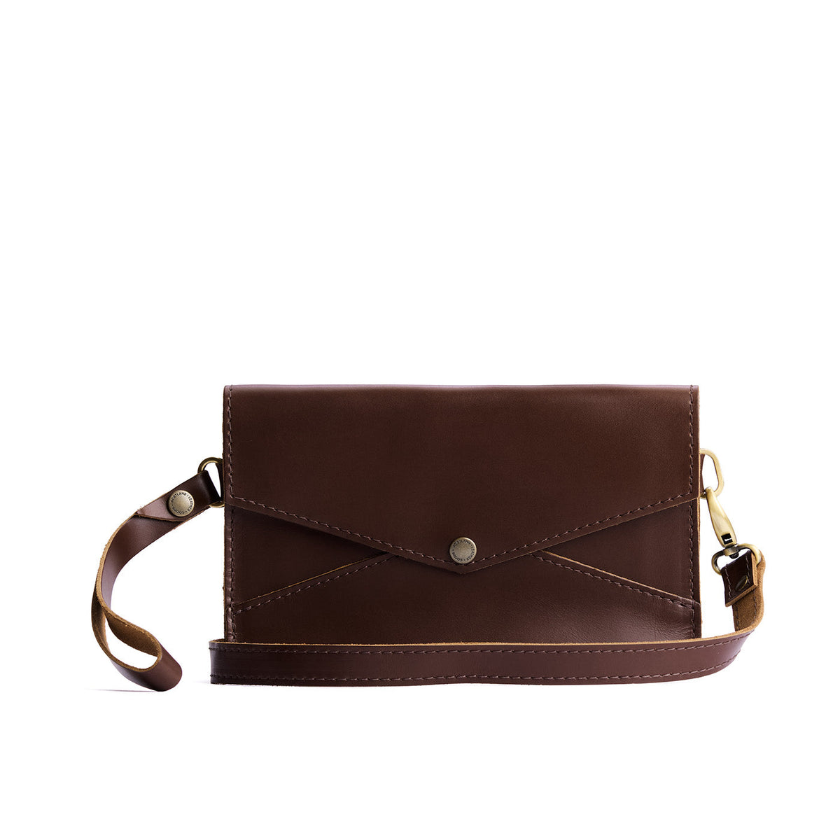 Almost Perfect' Envelope Convertible Crossbody - Chocolate Brown