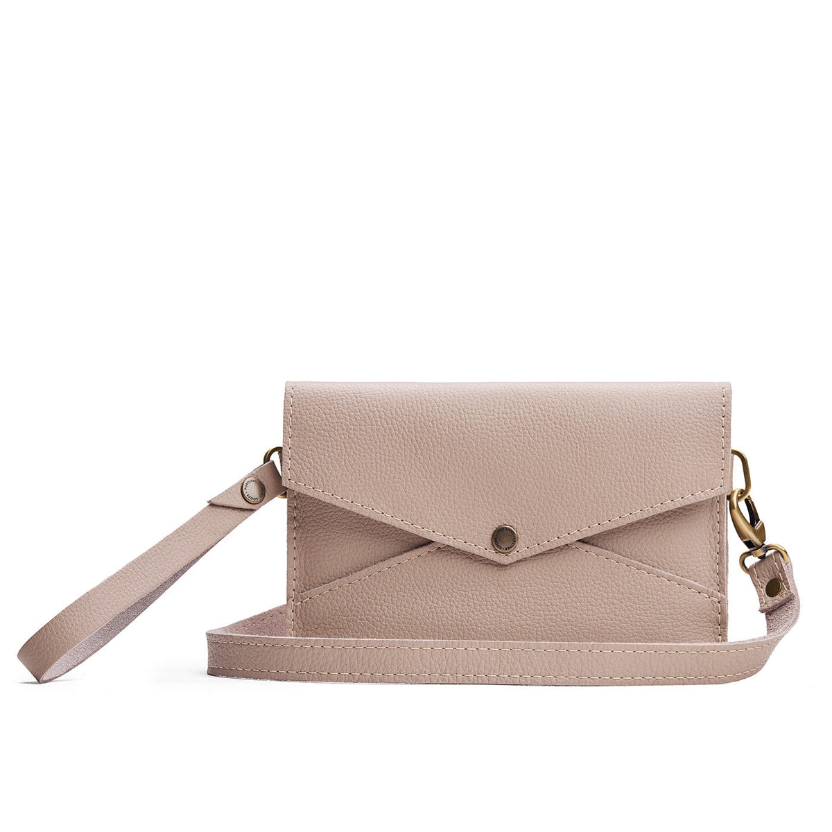 Almost Perfect' Envelope Convertible Crossbody - Oatmilk