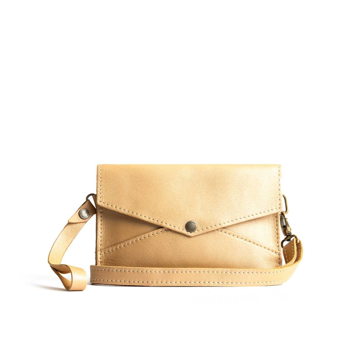 Almost Perfect' Envelope Convertible Crossbody - Champagne