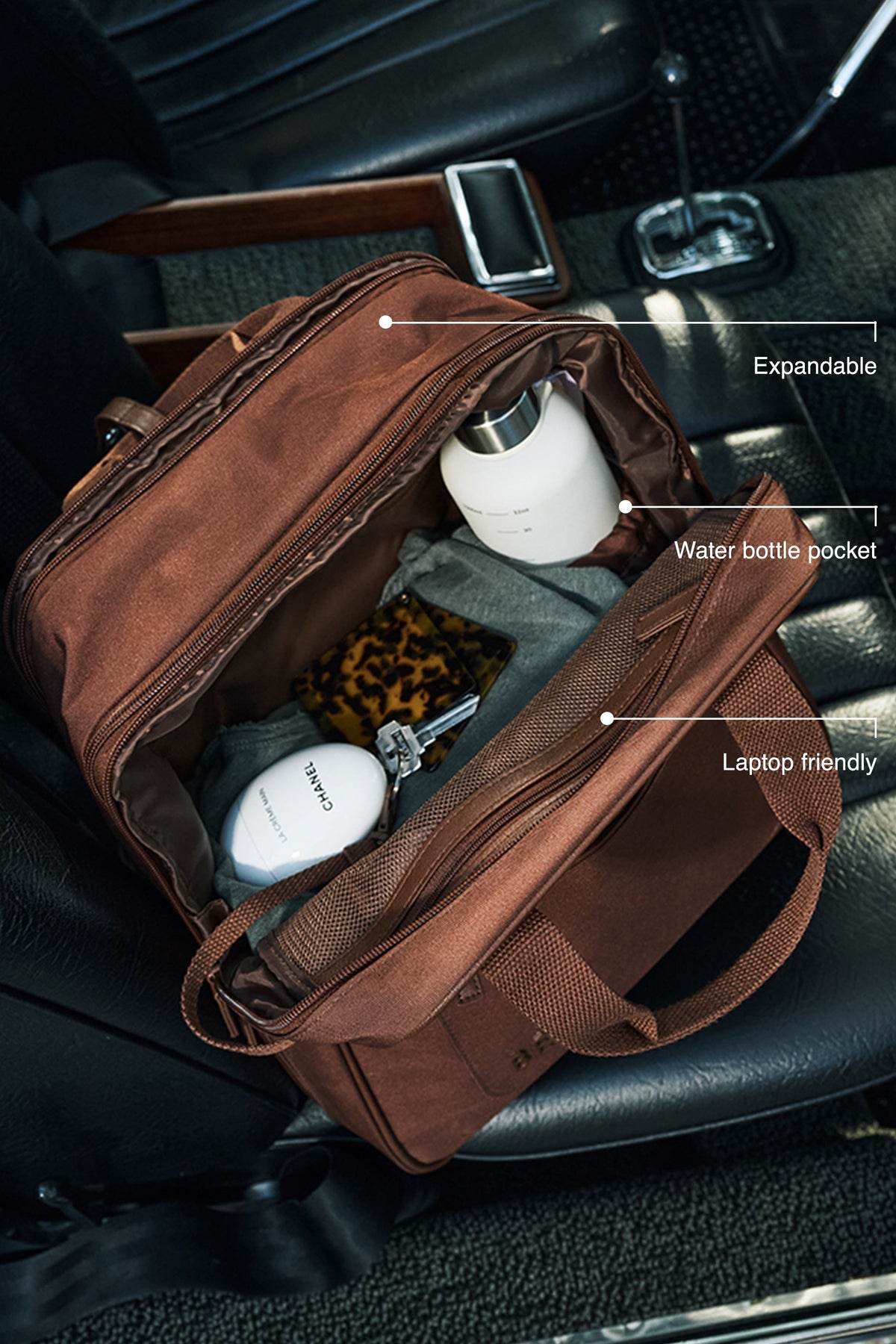 The Expandable Backpack in Maple - Image 2