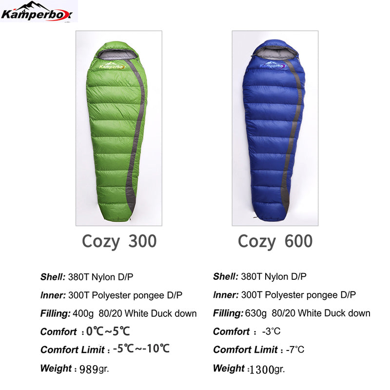 Kamperbox Ultralight Down Sleeping Bag - Image 7