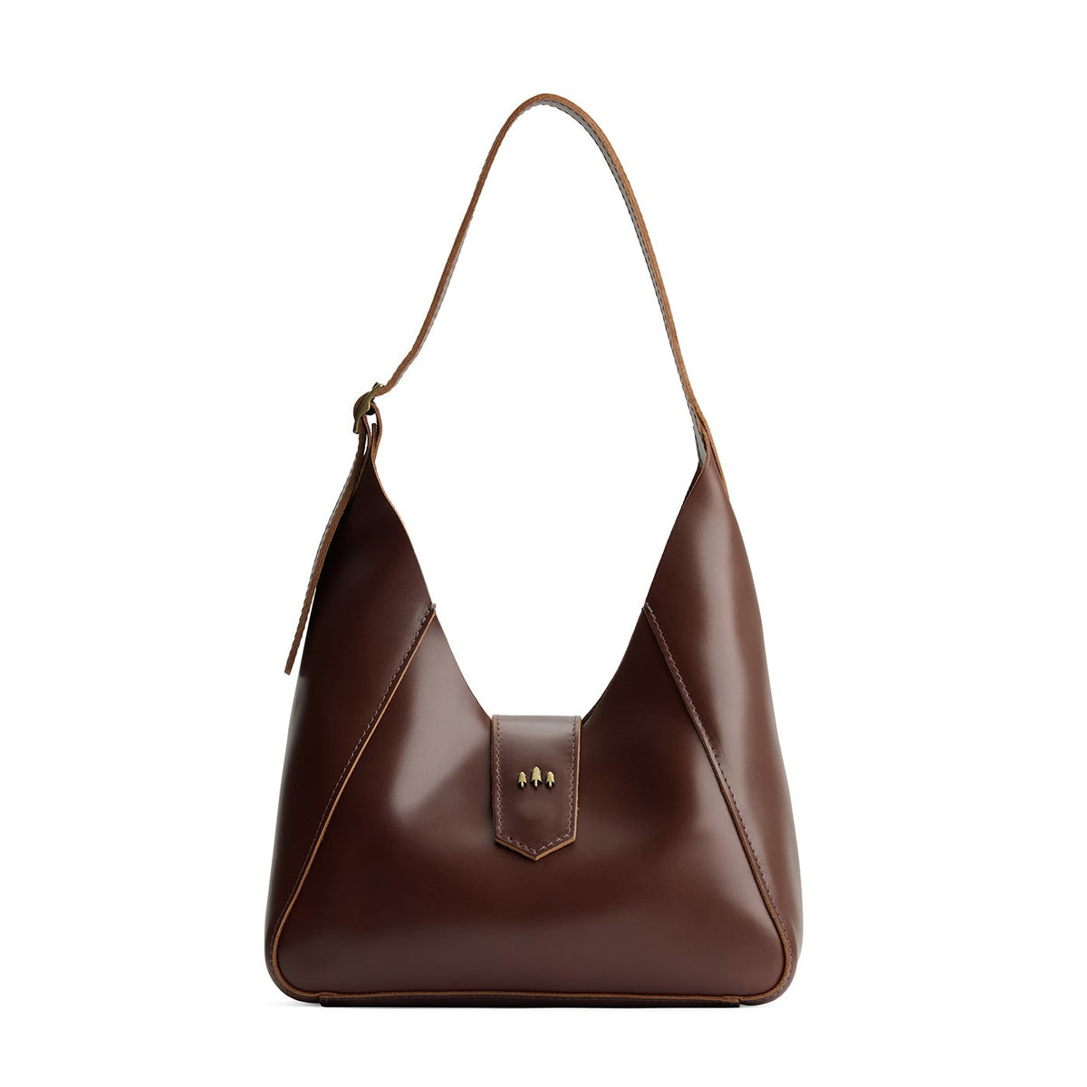 Flora Shoulder Bag - Chocolate Brown