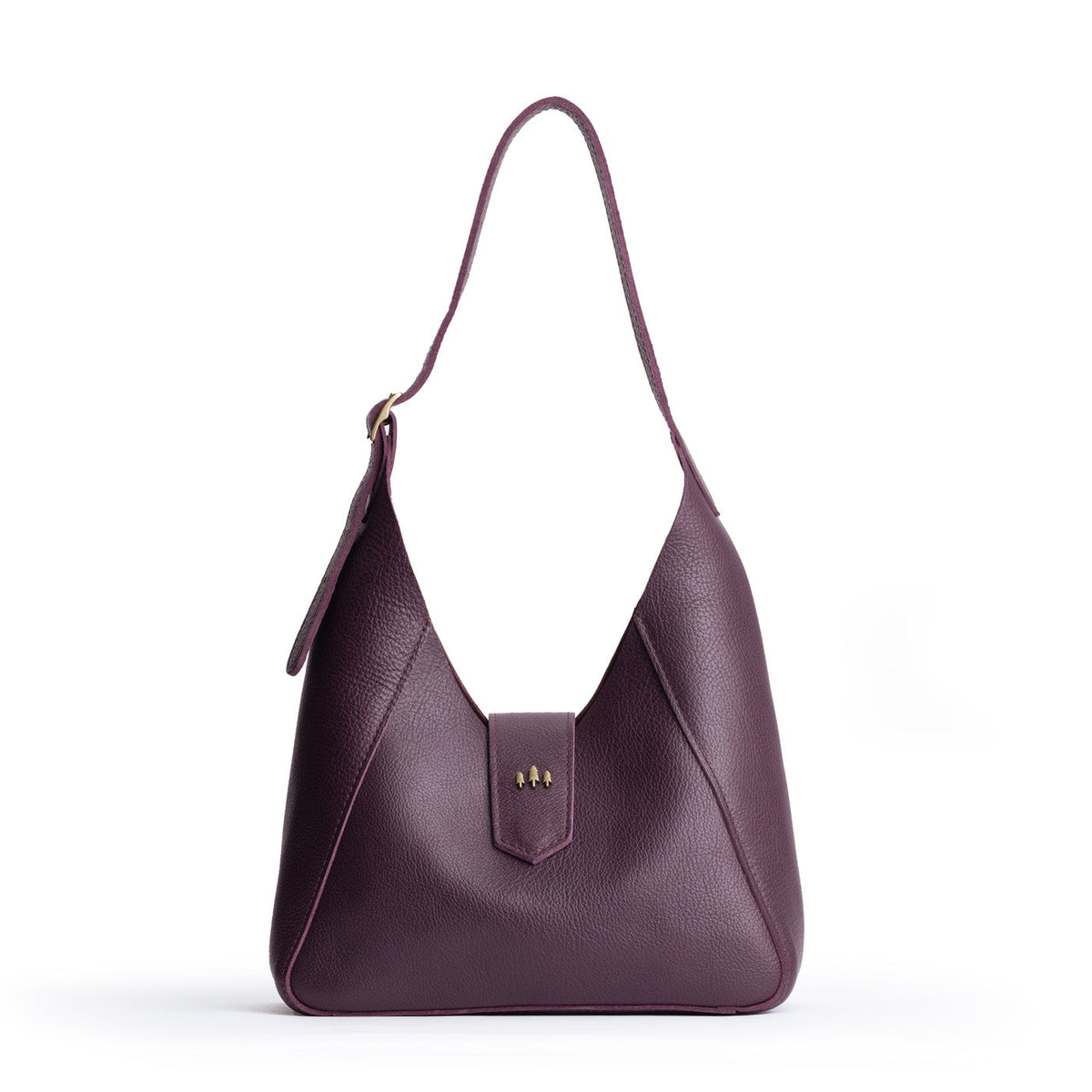 Flora Shoulder Bag - Plum