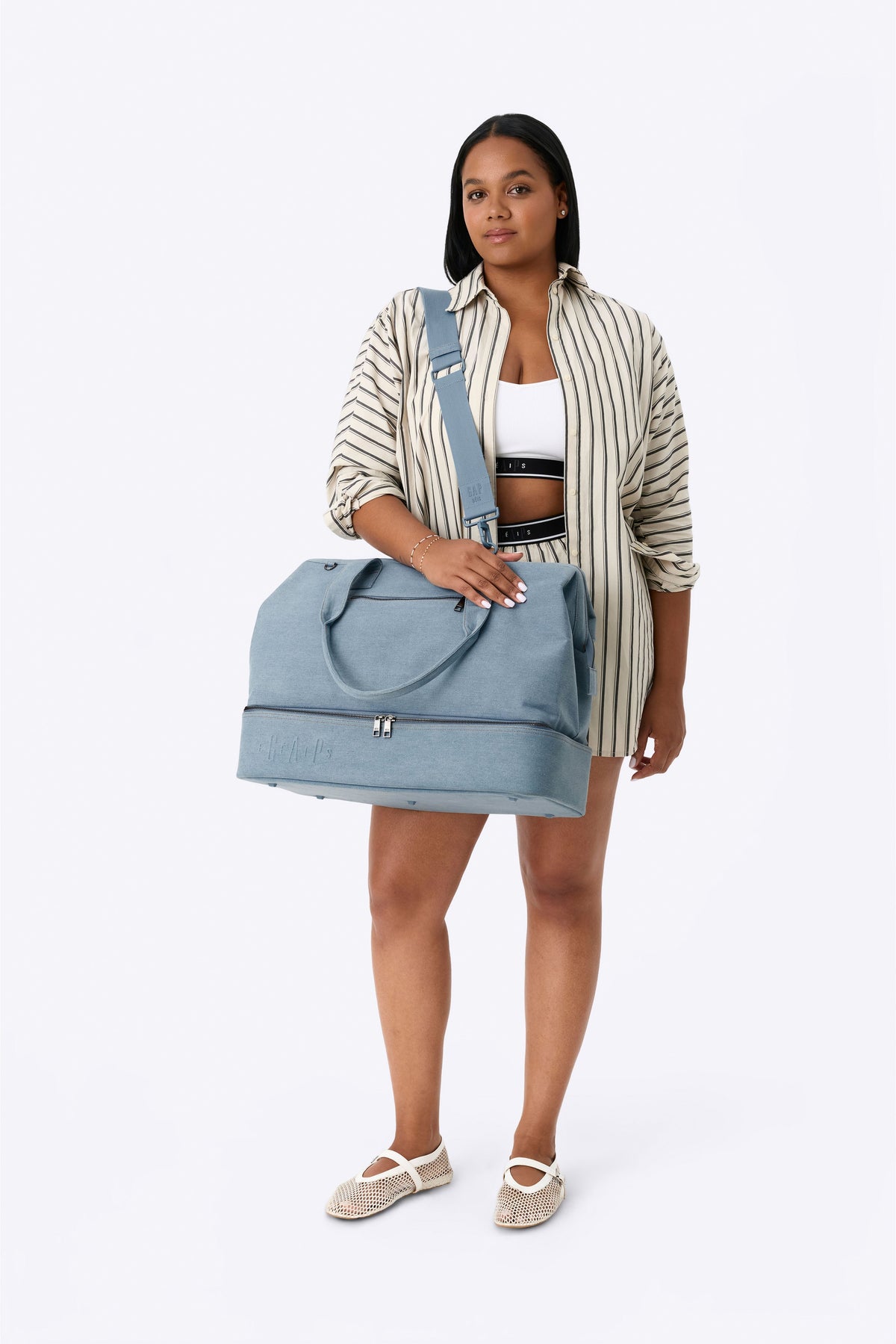 Gap x BÉIS The Weekender in Denim Blue - Image 6