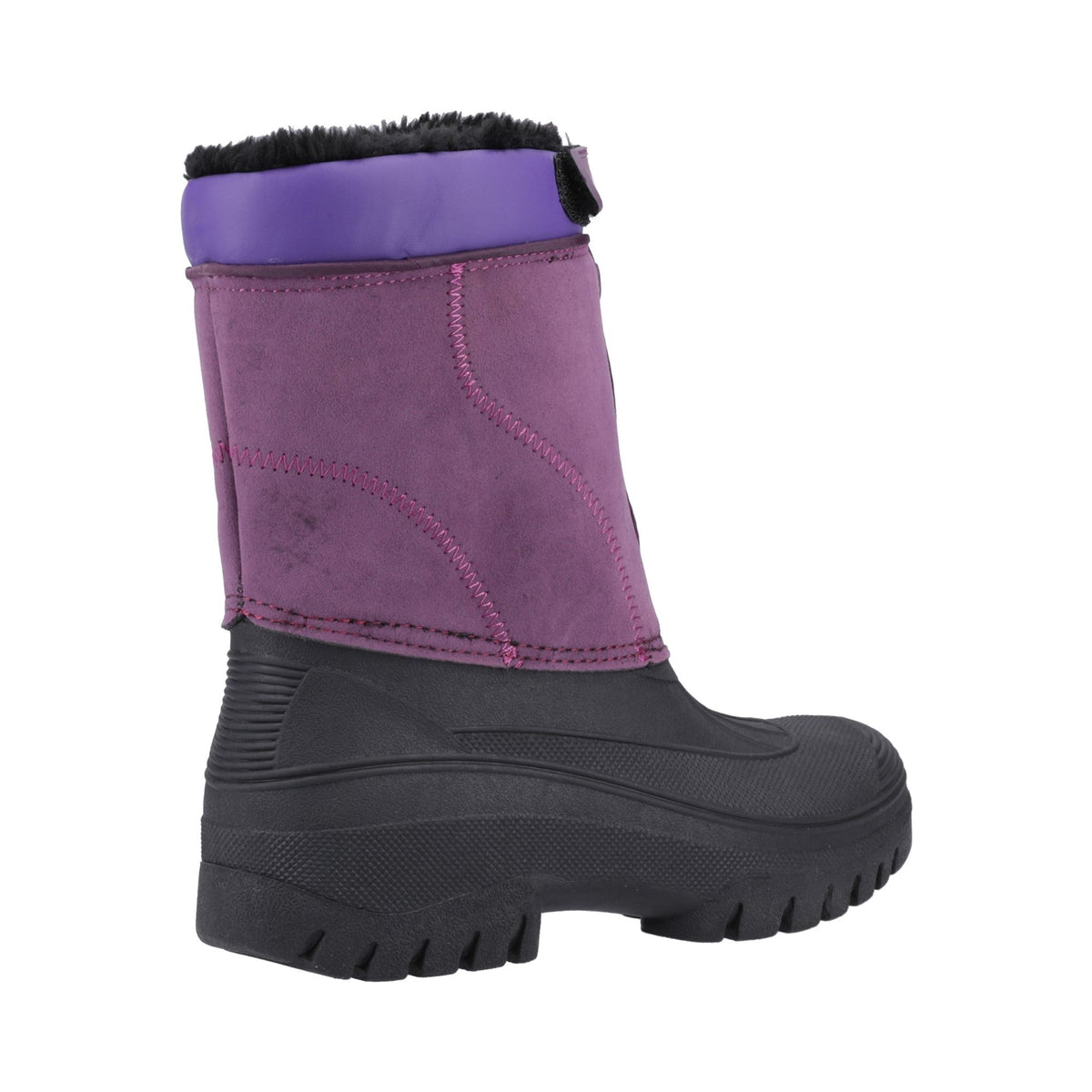 Cotswold Venture Unisex Waterproof Winter Boot - Purple - Image 2