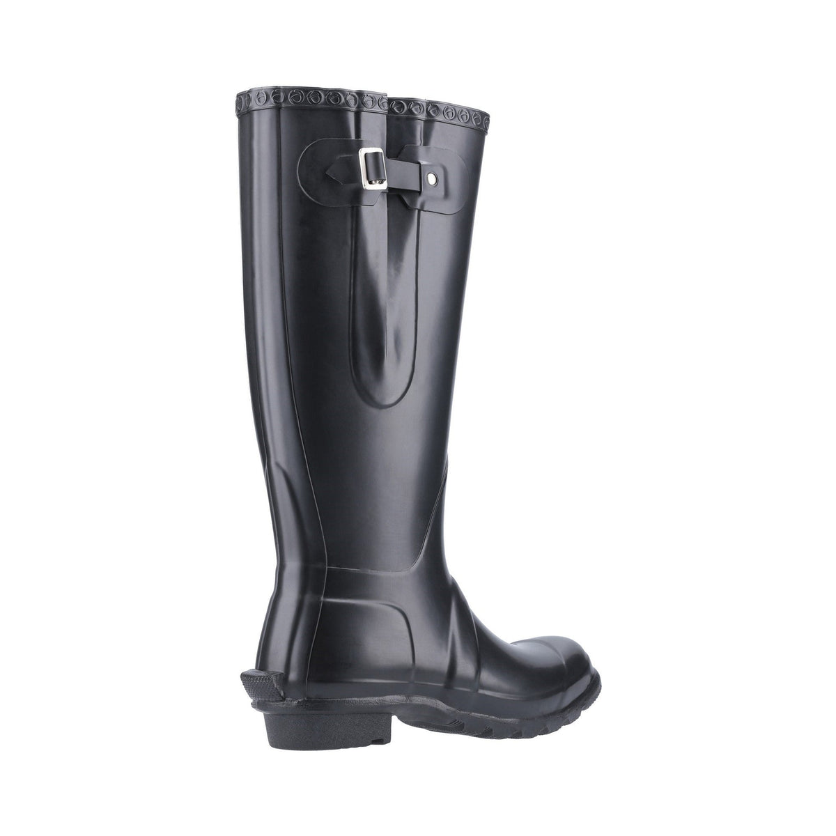 Cotswold Windsor Tall Unisex Wellington Boot - Black - Image 2