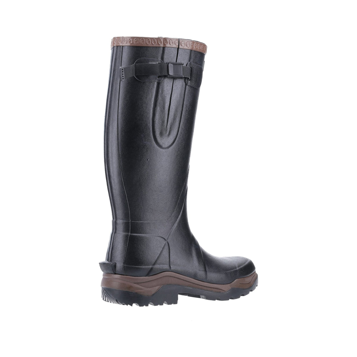 Cotswold Compass Unisex Neoprene Rubber Wellington - Black - Image 2