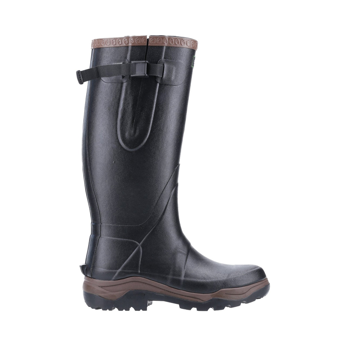 Cotswold Compass Unisex Neoprene Rubber Wellington - Black - Image 4
