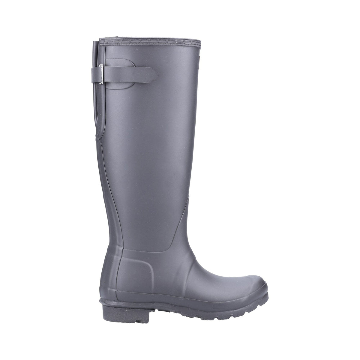 Hunter Original Tall Back Adjustable Womens Wellington Boots - Black - Image 4