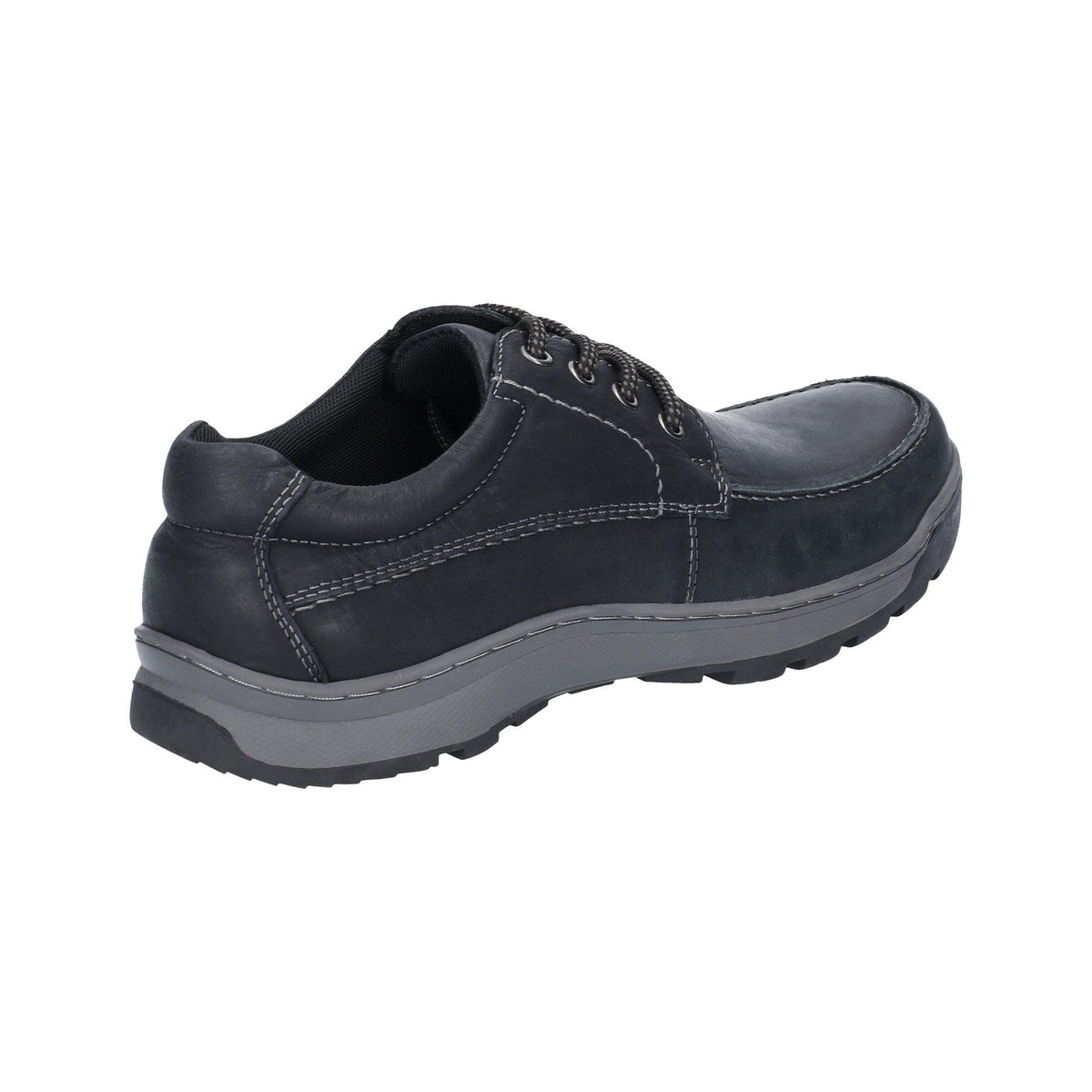 Hush Puppies Tucker Mens Lace Shoe - Black - Image 2