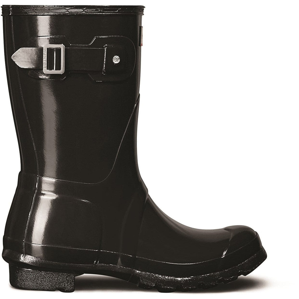 Hunter Original Short Wellington - Black - Image 4