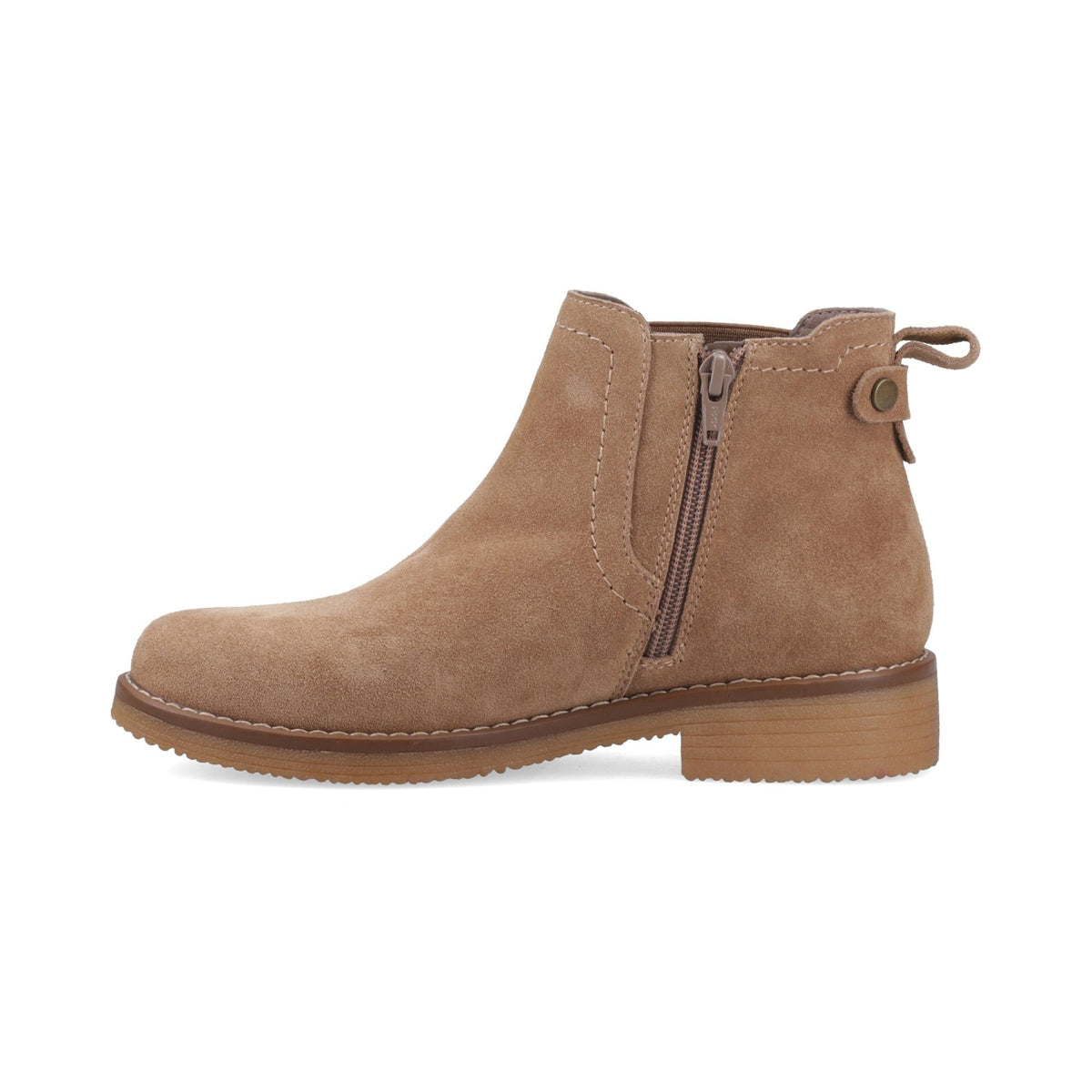 Hush Puppies Maddy Womens Ankle Boots - Light Tan - Image 6