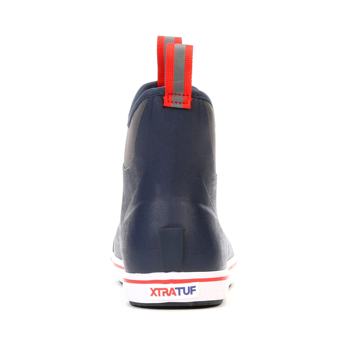 Xtratuf Ankle Deck Mens Boot - Navy/Red - Image 2