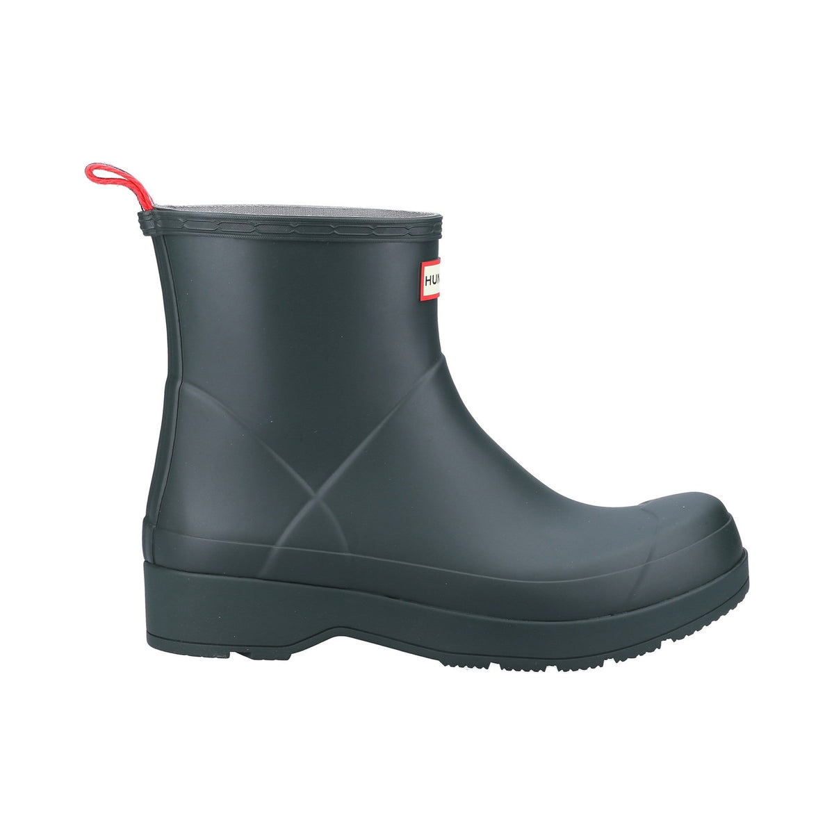 Hunter Original Play Mens Short Wellington Boots - Moss - Image 4