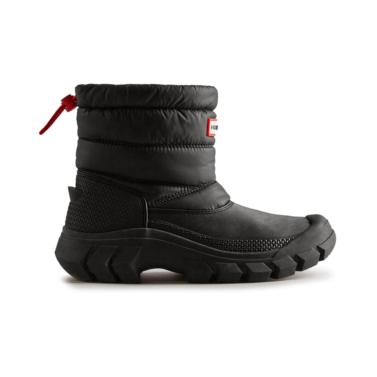 Hunter Intrepid Short Womens Snow Boot - Black - Image 4