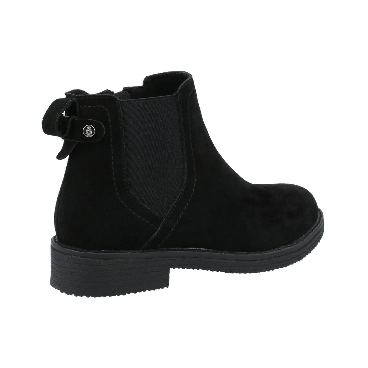 Hush Puppies Maddy Womens Wide Boots - Black - Image 2