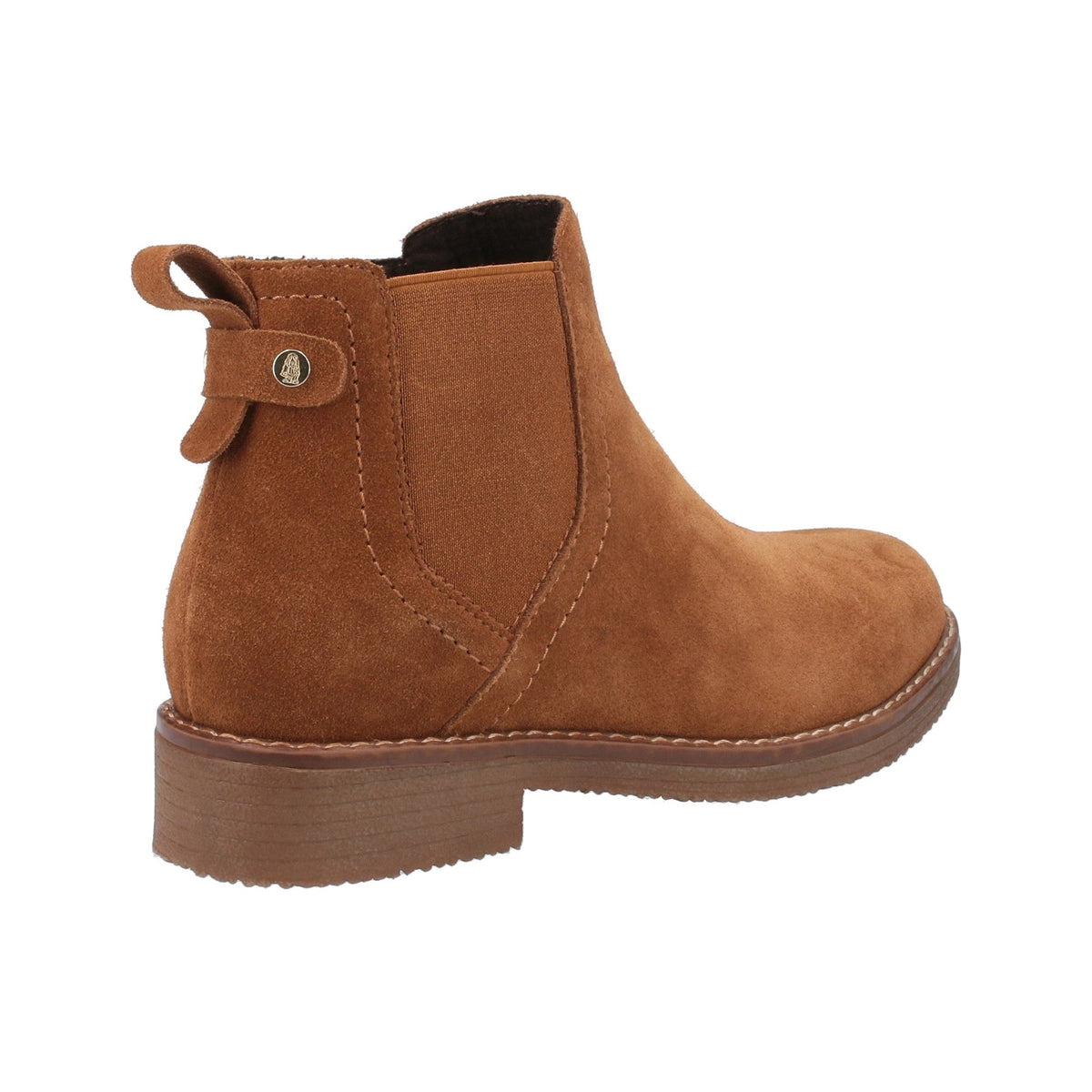 Hush Puppies Maddy Womens Wide Boots - Tan - Image 2