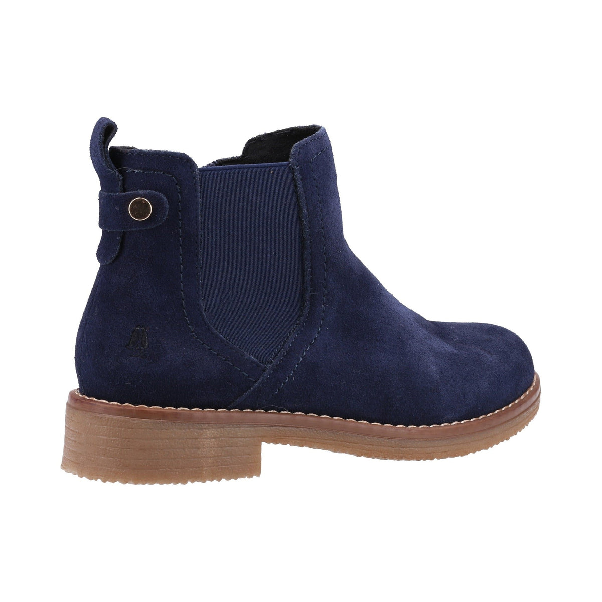 Hush Puppies Maddy Womens Wide Boots - Navy - Image 2